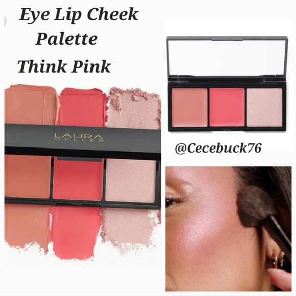 🌺 Laura Geller MADE TO MULTITASK Eye, Lip, Cheek Palette - Picture 2 of 3
